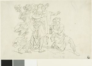 Four Classical Figures by François Roëttiers
