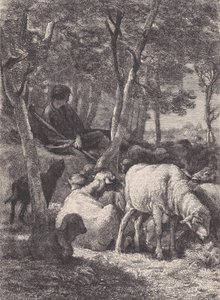 The Shepherd, from Le Magasin Pittoresque