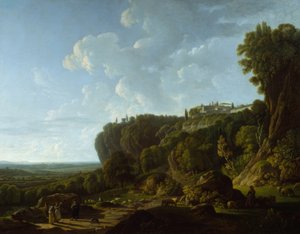 The Roman Campagna (View of Tivoli) by François Sablet
