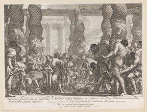 Samson Led to a Pillar in the Temple of Dagon