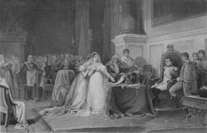 The Divorce of Josephine, 1846, mid 19th Century by François de Meersman