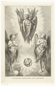 Three Seraphim in Different Forms by François van Bleyswijck