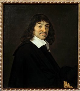 Portrait of Rene Descartes by Frans (after) Hals