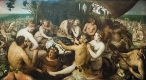 The Feast of the Seagods by Frans Floris I