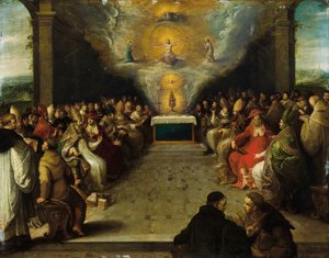 Disputation of the Holy Sacrament by Frans Francken the Younger