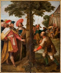 The Miracle of the Tree Cut Down. The Miracle of Saint Gummarus