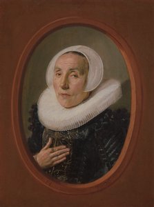 Anna van der Aar born 1576, died after 1626, 1626 by Frans Hals