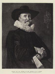Johann van Loo, Colonel of the Archers of St George by Frans Hals