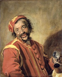 Peeckelhaering (The Jolly Reveller) by Frans Hals