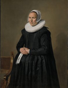 Portrait of Feyntje van Steenkiste (1603/04-1640) by Frans Hals