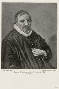 Portrait of Theodorus Wikenburg by Frans Hals