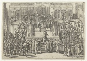 The Scaffold After the Beheading of Egmond and Horne, 1568