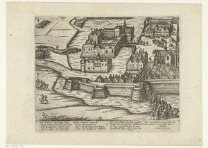 Capture of Breda, 1590 by Frans Hogenberg