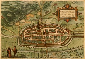 Kalkar Braun Hogenberg 1575 by Frans Hogenberg