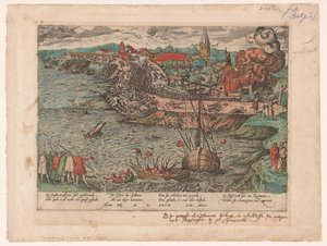 Battle of Oosterweel, 1567 (Series 5: Dutch Events, 1566-1570) by Frans Hogenberg