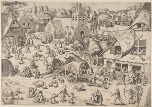 The Kermis at Hoboken by Frans Hogenberg