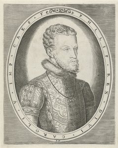 Portrait of Charles V of Habsburg or Philip II of Spain by Frans Huys