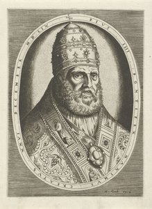 Portrait of Pope Pius IV by Frans Huys