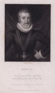 Henry IV, King of France by Frans II (after) Pourbus