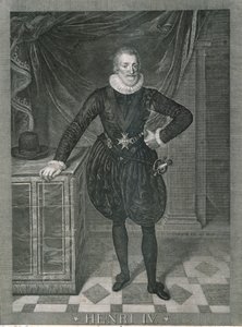 Portrait of Henry IV of France by Frans II Pourbus