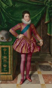 Portrait of King Louis XIII of France by Frans II Pourbus