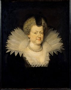 Portrait of Marie de Medicis by Frans II Pourbus