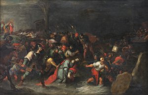 Christ Being Dragged Through the Brook Cedron After His Arrest