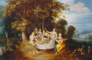 The Five Senses by Frans II the Younger Francken