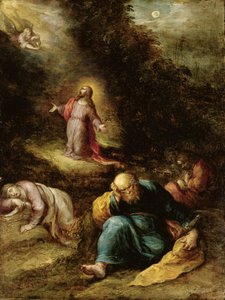 The Agony in the Garden by Frans II the Younger Francken