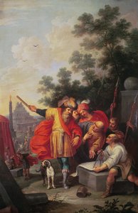 The Construction of the Tower of Babel, or Nimrod talking with Architects