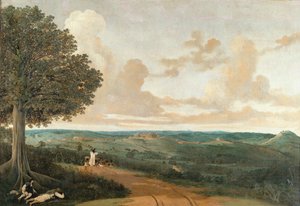 Brazilian Landscape around Porto Calvo by Frans Jansz Post