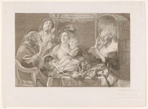 Music-Making Company at the Table