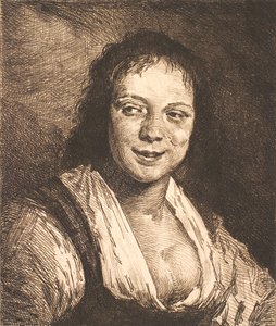 Laughing Girl, after Frans Hals
