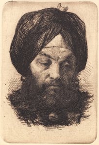 Man with Turban by Frans Schwartz