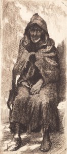 Seated Beggar Monk