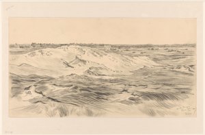 The White Mountains at Laren by Frans Alexander Evert Lodewijk Smissaert
