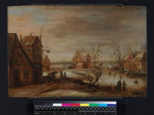 A Village in Winter
