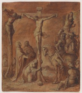 Crucifixion by Frans the Elder Francken
