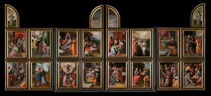 The Life of Christ and the Virgin by Frans the Elder Francken