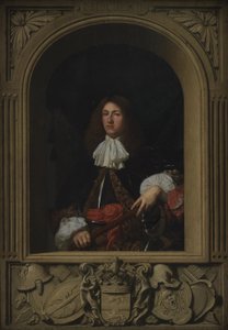 Portrait of Count Ulrik Frederik Gyldenløve by Frans van I Mieris