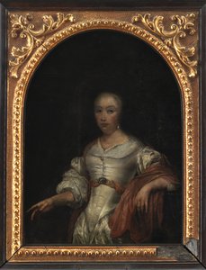 Portrait of a Lady by Frans van I Mieris