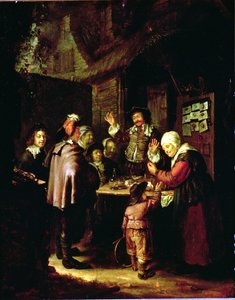 The Charlatan by Frans van Mieris