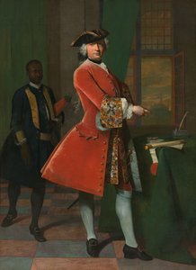 Portrait of Jan Pranger and an Enslaved Servant