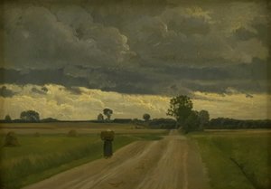 Landscape in Gray Weather by Frants Henningsen