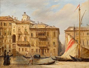 The Grand Canal in Venice by Franz Alt