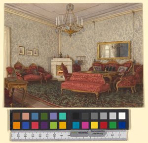 Salon in the Style of the Second Rococo