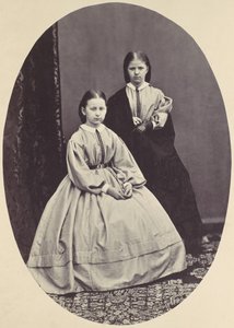 Portrait of Two Girls by Franz Antoine