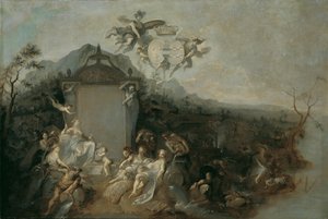 Allegory of Galicia and Lodomeria by Franz Anton Maulbertsch