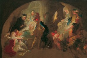 Allegory on the Education of a Cavalier