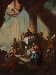 Study for The Presentation of Christ in the Temple for Saint Ulrich, Vienna